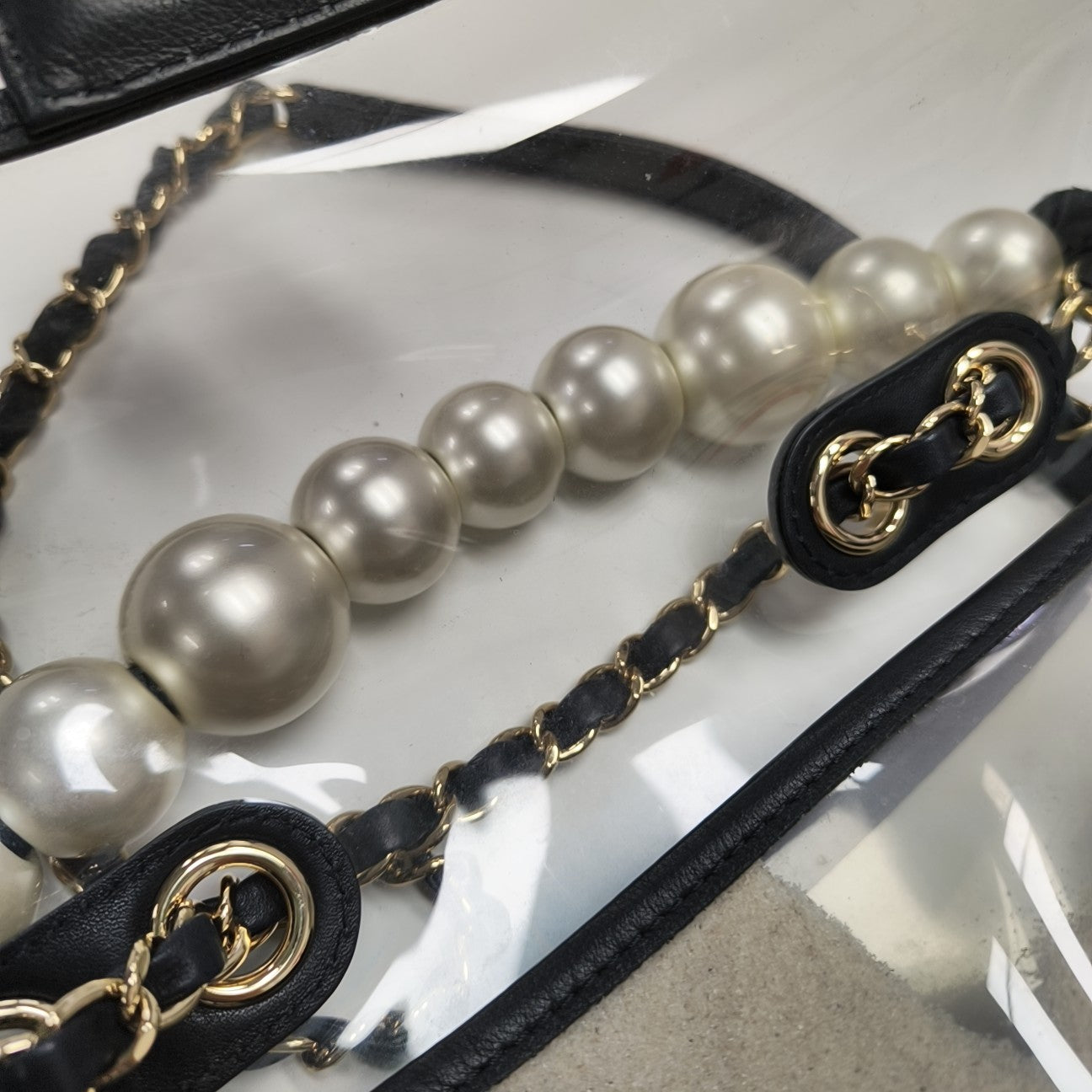 Special Material Shoulder Bag Clear