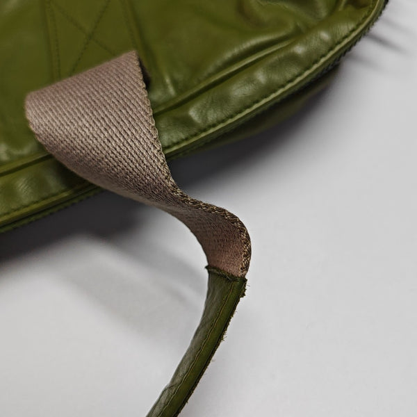 Calfskin Shoulder Bag Green