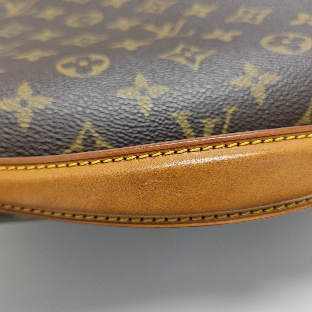 BEL AIR GM Monogram Coated Canvas Brown