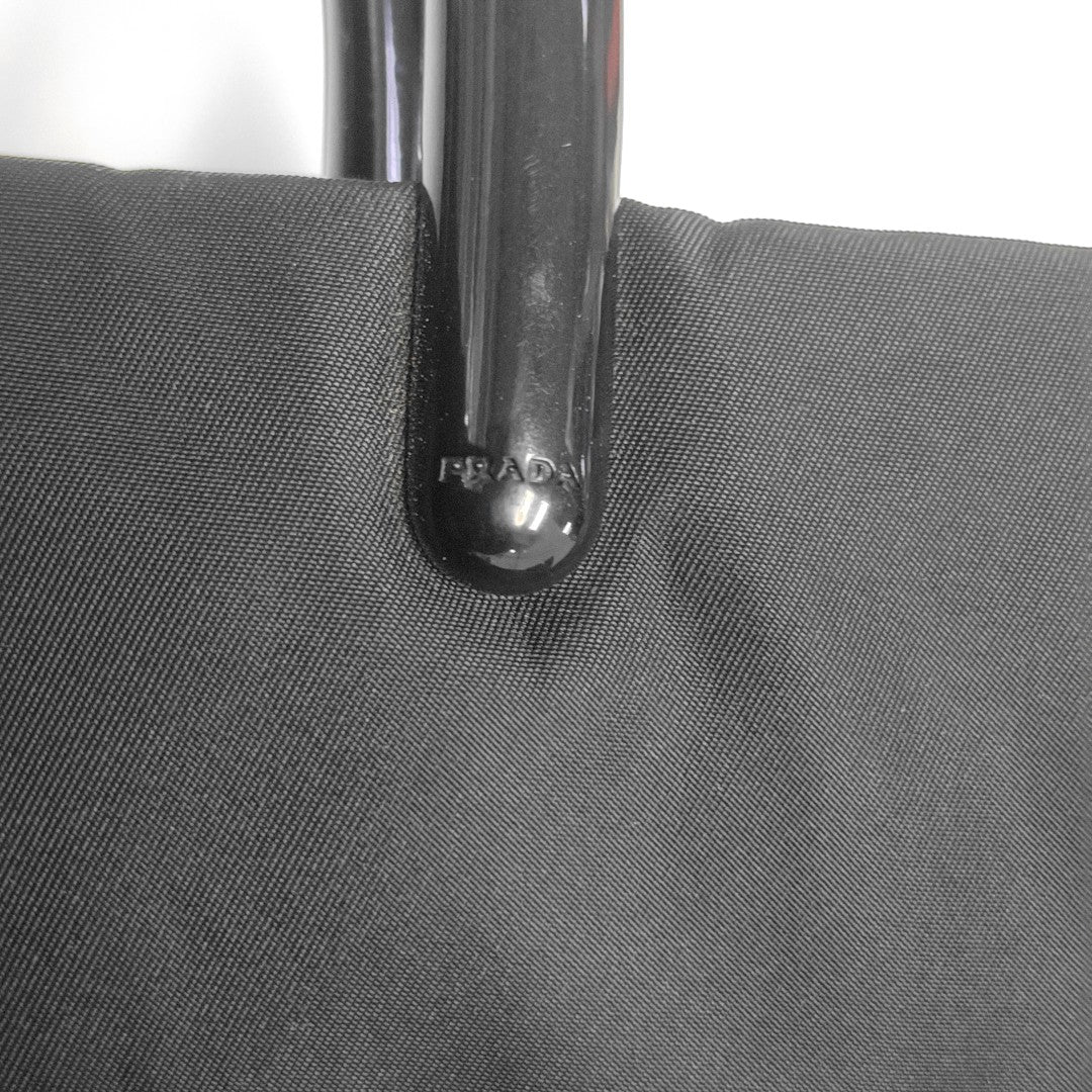 Nylon Tote Bag Black
