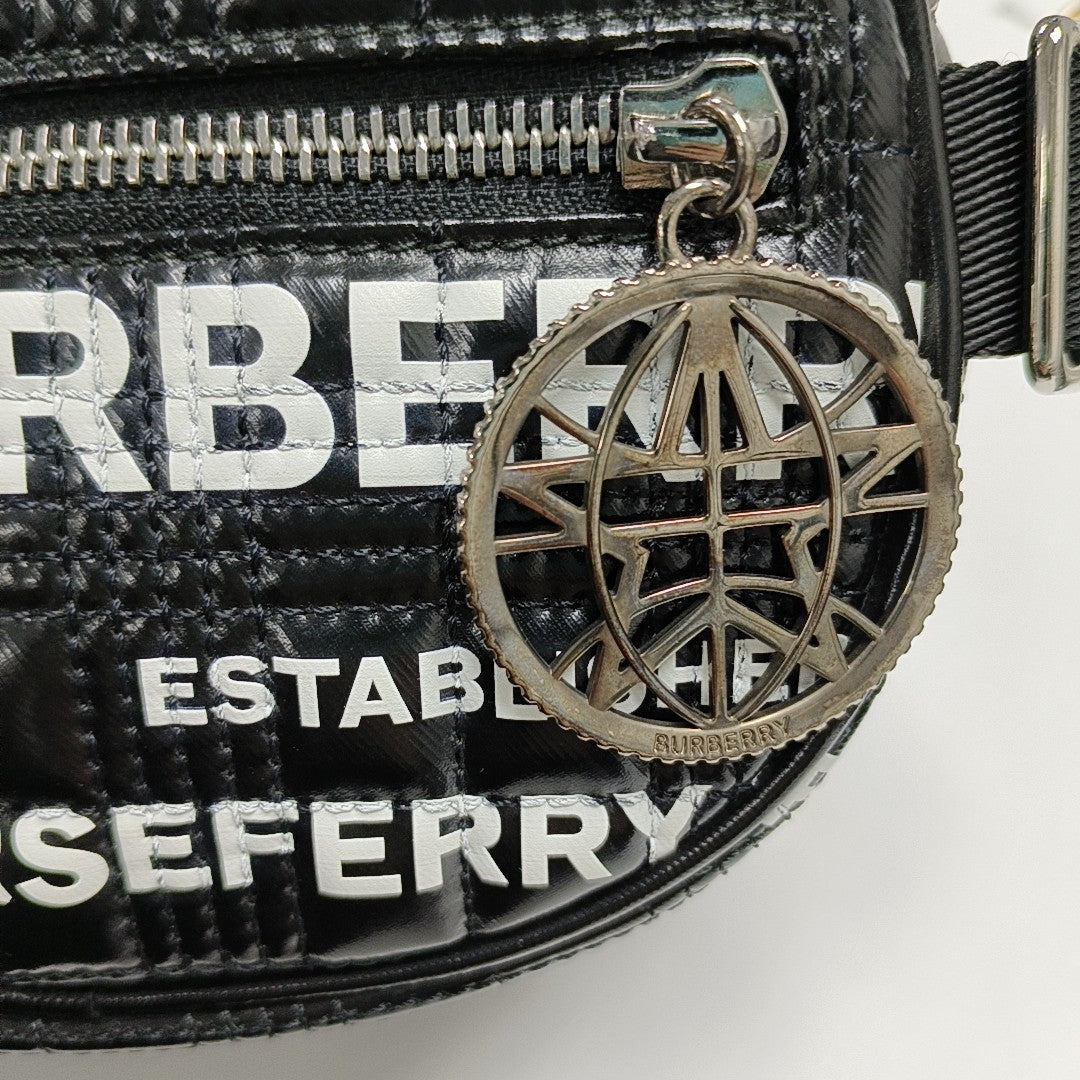 Horseferry Quilted Canvas Black