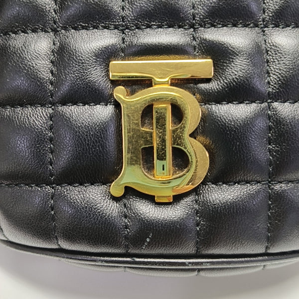 Lola Small Quilted Lambskin Black