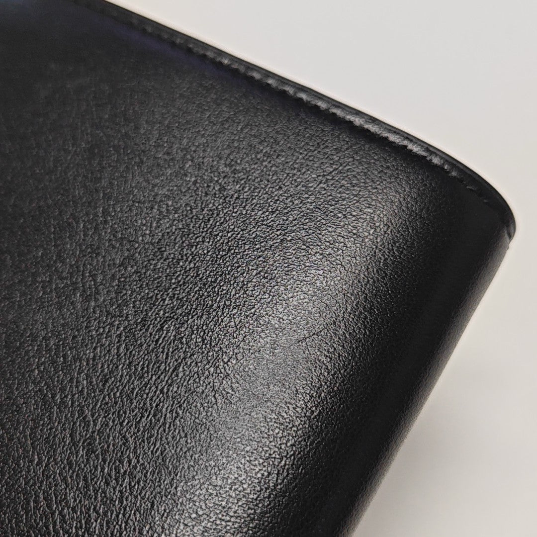 Calfskin Wallet Black