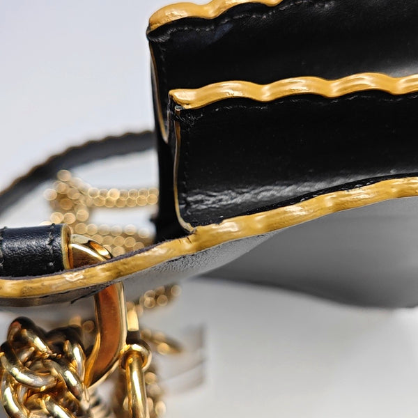 Authenticated pre-owned  Kan I Mini Calfskin Black - Shoulder Bag at Looply