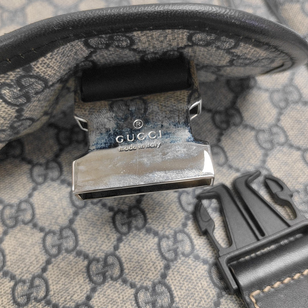 Monogram Coated Canvas Shoulder Bag Beige