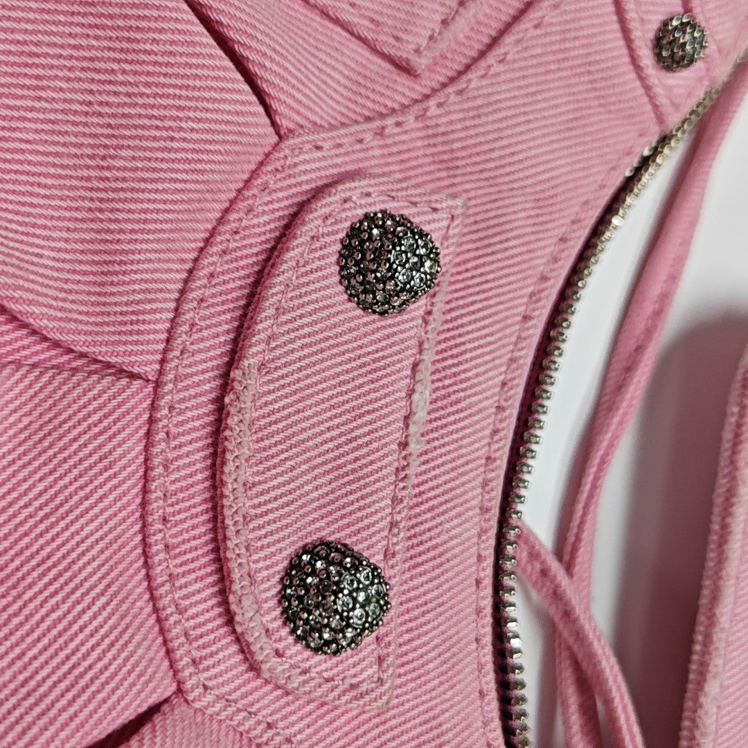 Le Cagole Mini Canvas Red