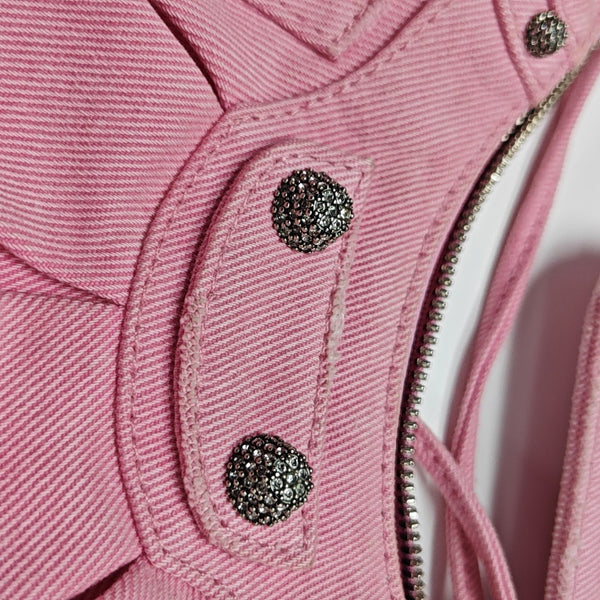 Le Cagole Mini Canvas Red