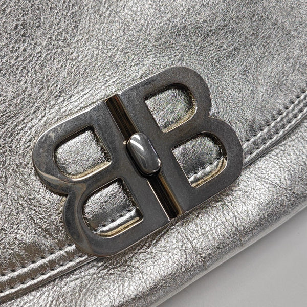 BB Small Calfskin Silver