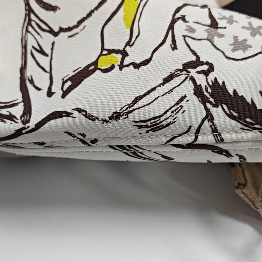 Panier De Plage Canvas White