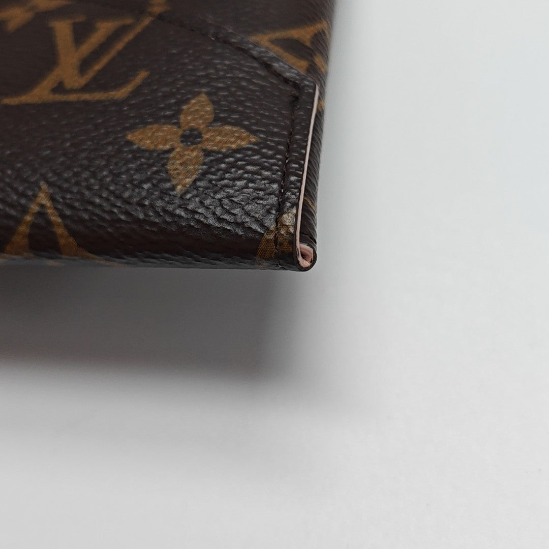 KIRIGAMI Monogram Coated Canvas Brown