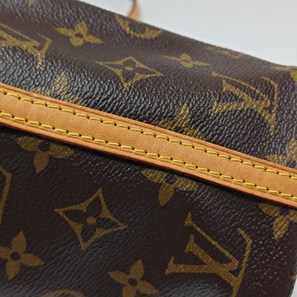 NÉONOÉ Nano Monogram Coated Canvas Brown
