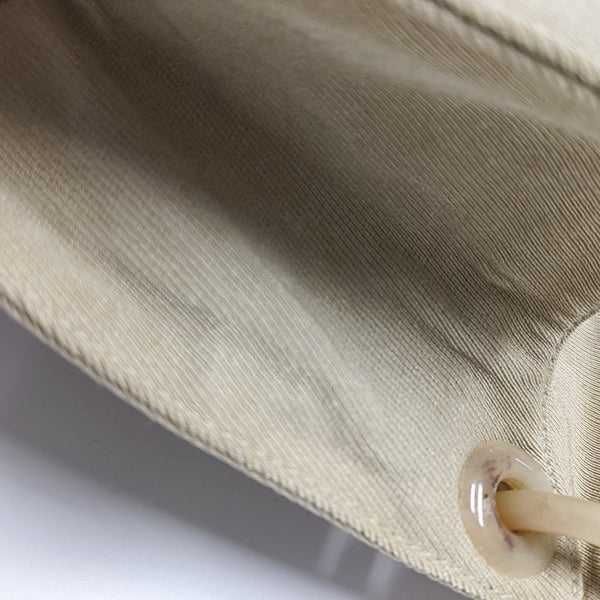 Fabric Shoulder Bag Beige