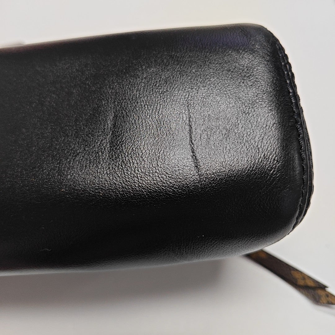 Lambskin Shoulder Bag Black