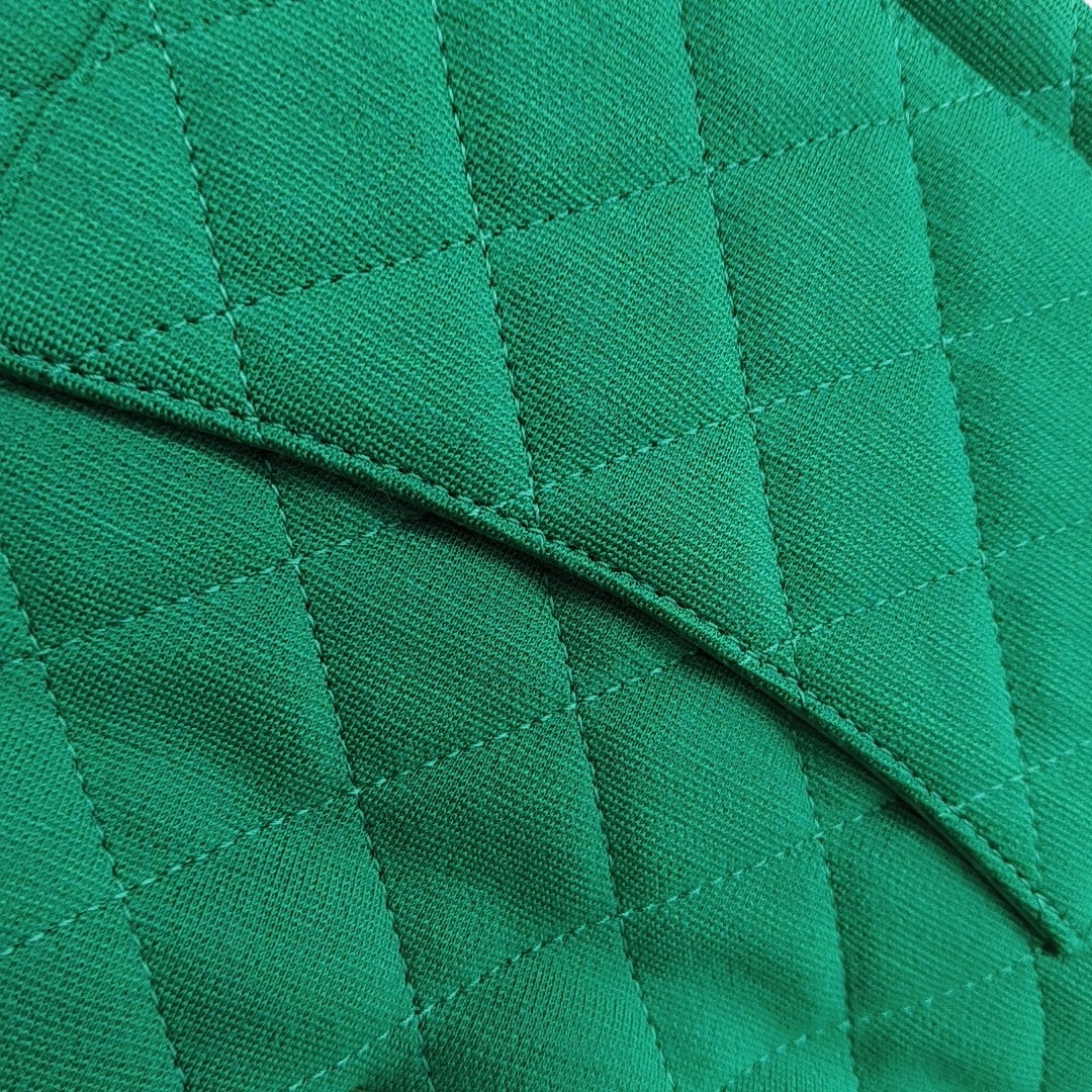 Quilted Fabric Green