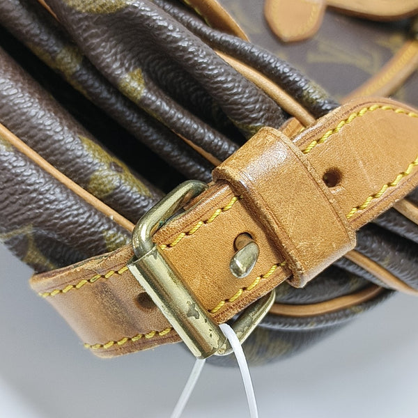 SAUMUR Monogram Coated Canvas Brown
