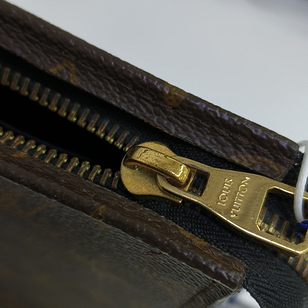 TOILET POCKET 26 Monogram Coated Canvas Brown