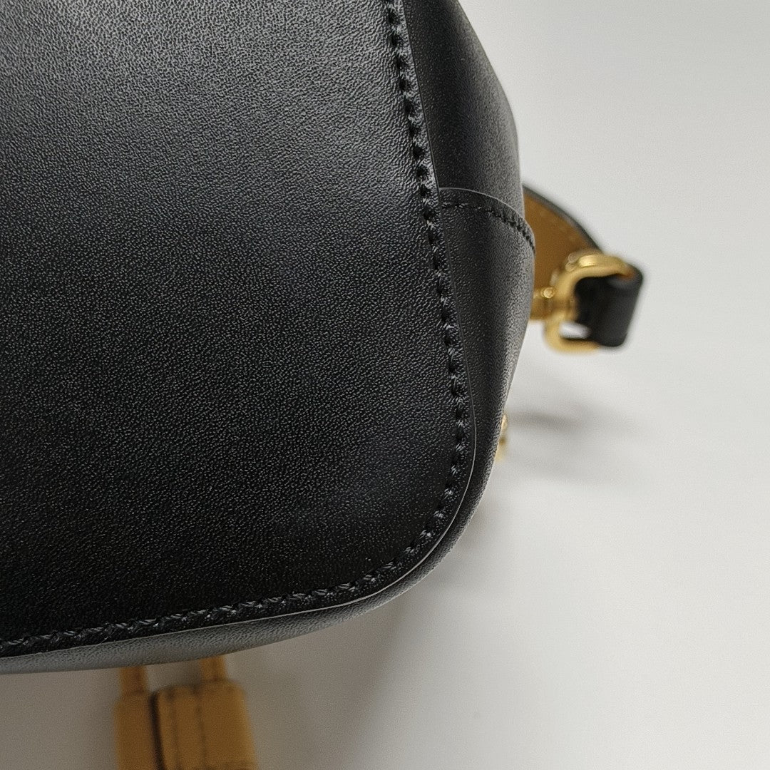 Mon Tresor Mini Calfskin Black