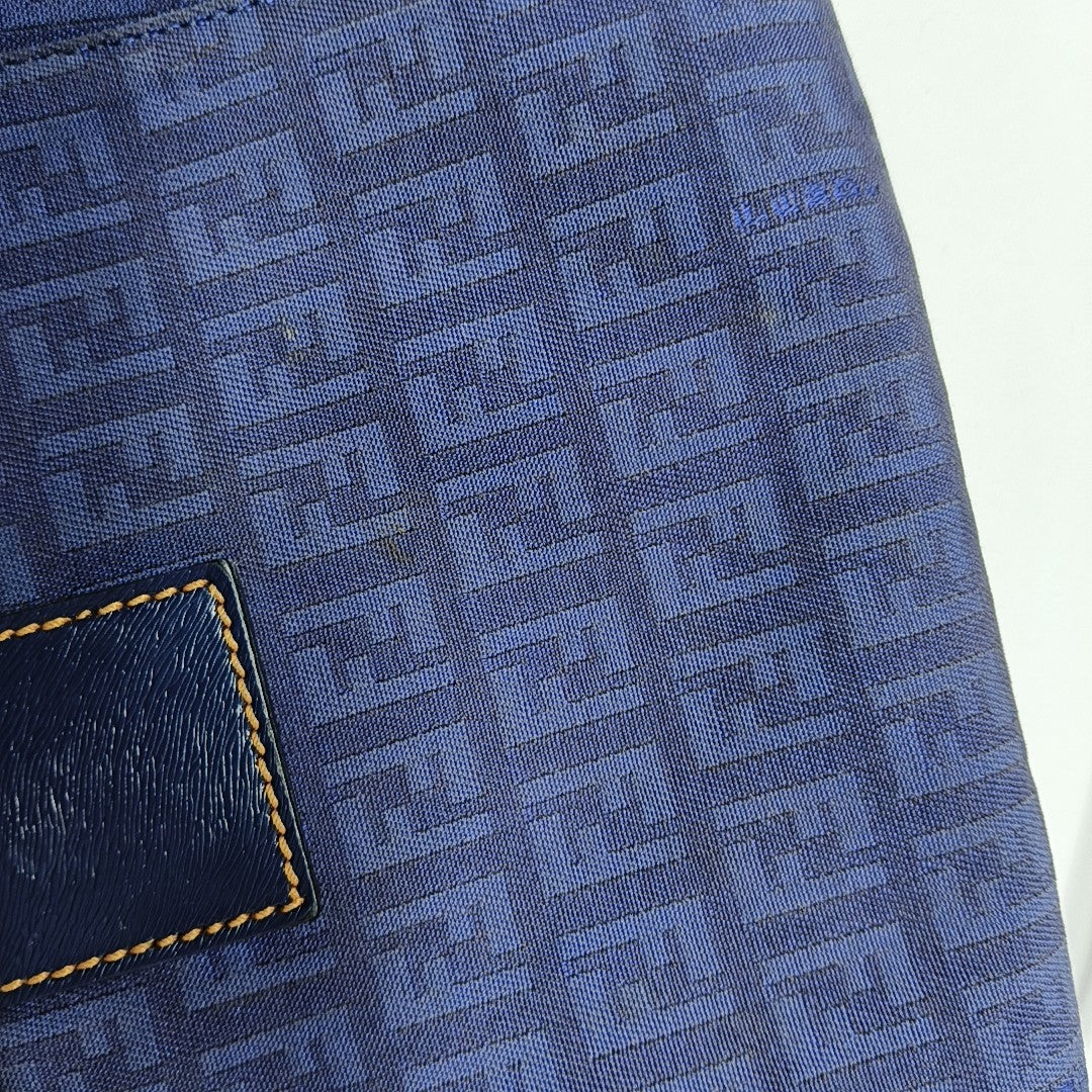 Vintage Canvas Bag Canvas Blue