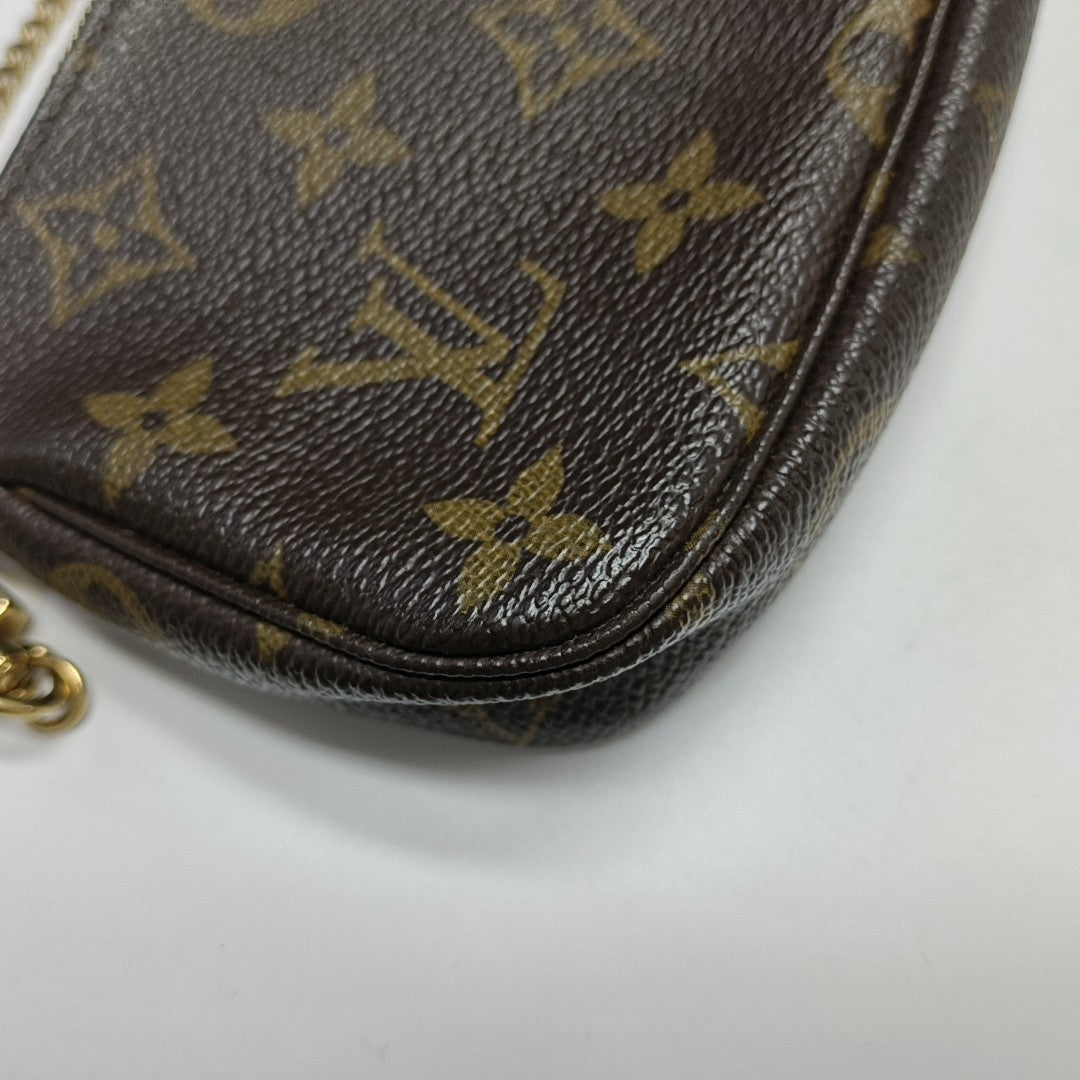 ACCESSOIRES Mini Monogram Coated Canvas Brown