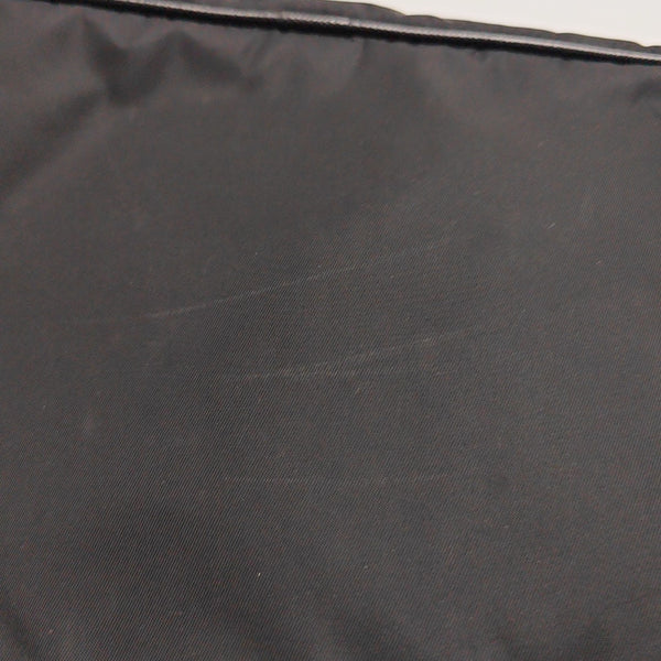 Nylon Shoulder Bag Black