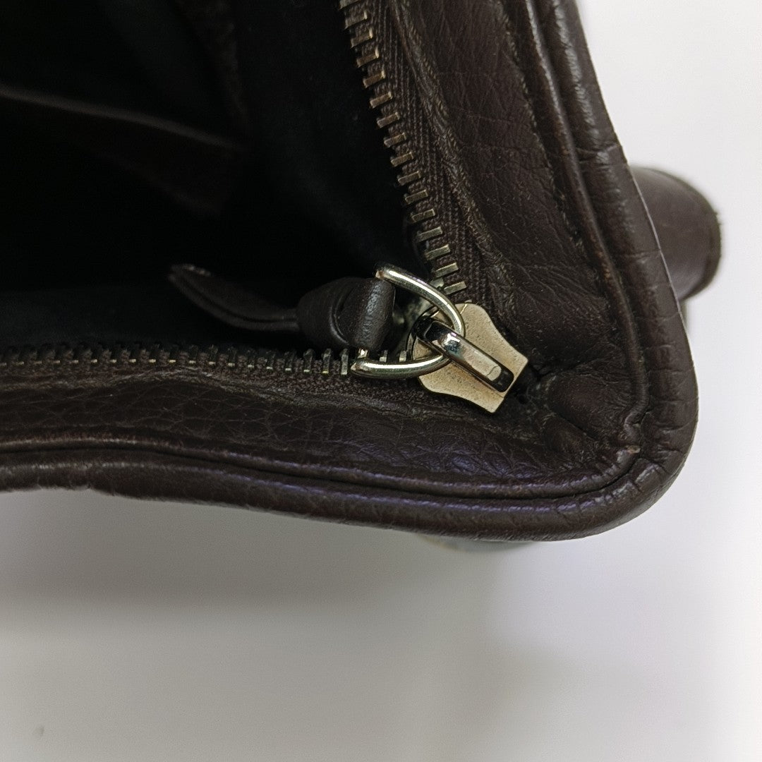 Fabric Shoulder Bag Blue