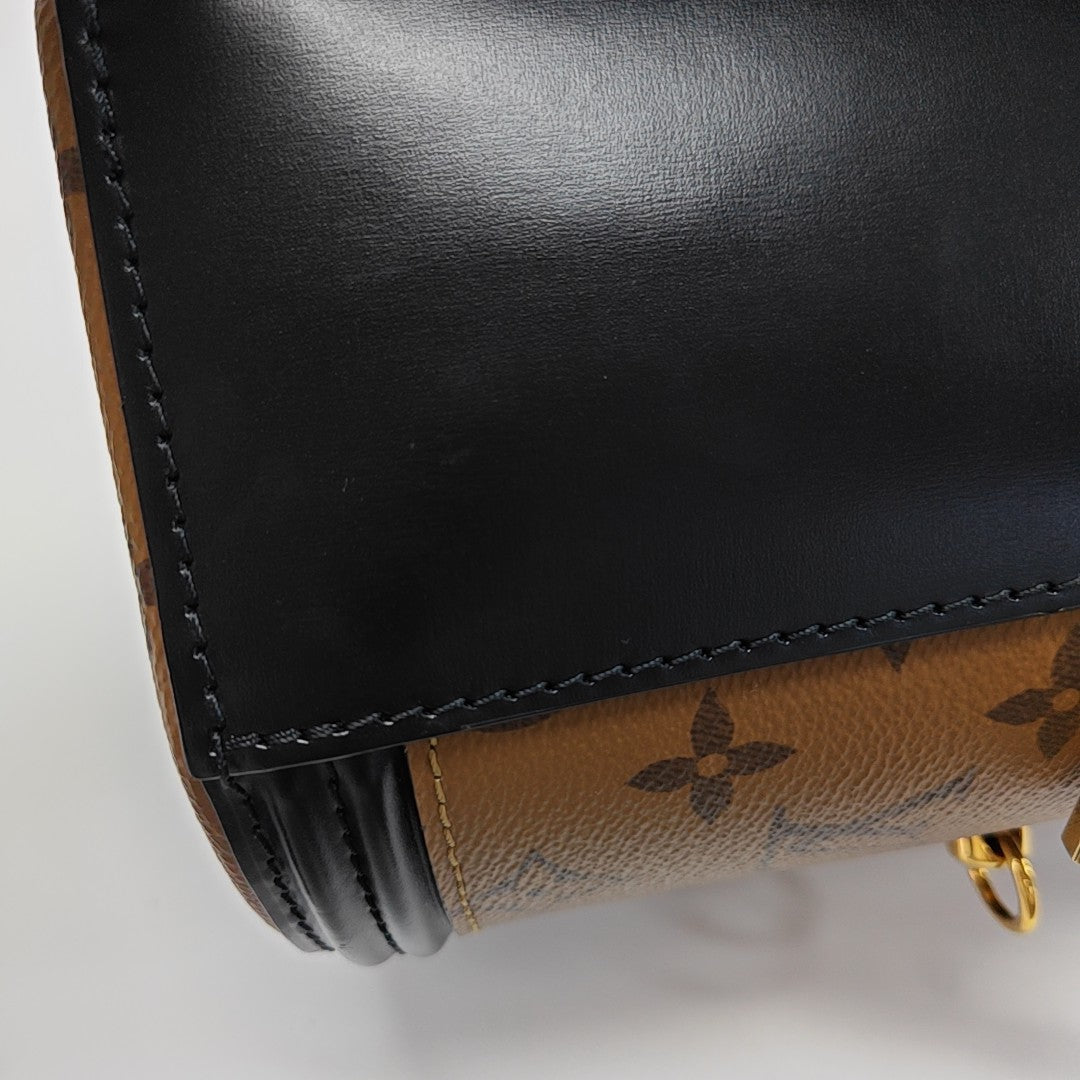 CANNES PM Monogram Coated Canvas Brown