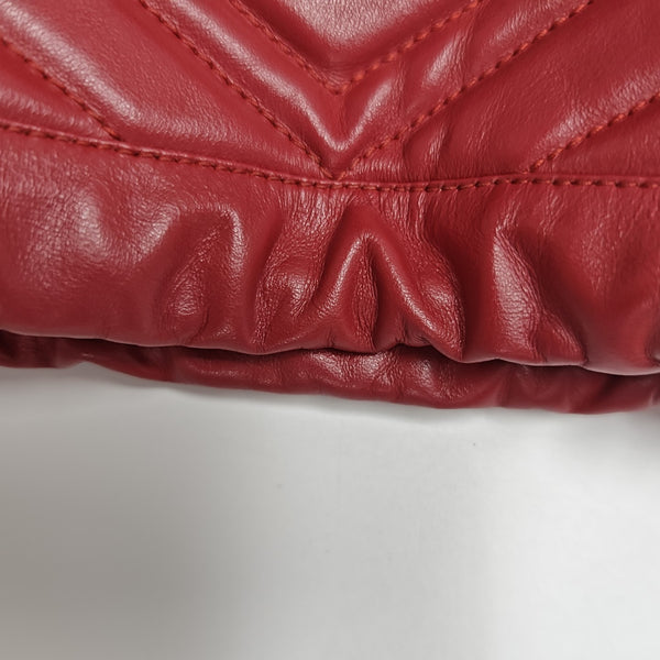 GG Marmont Mini Quilted Calfskin Red