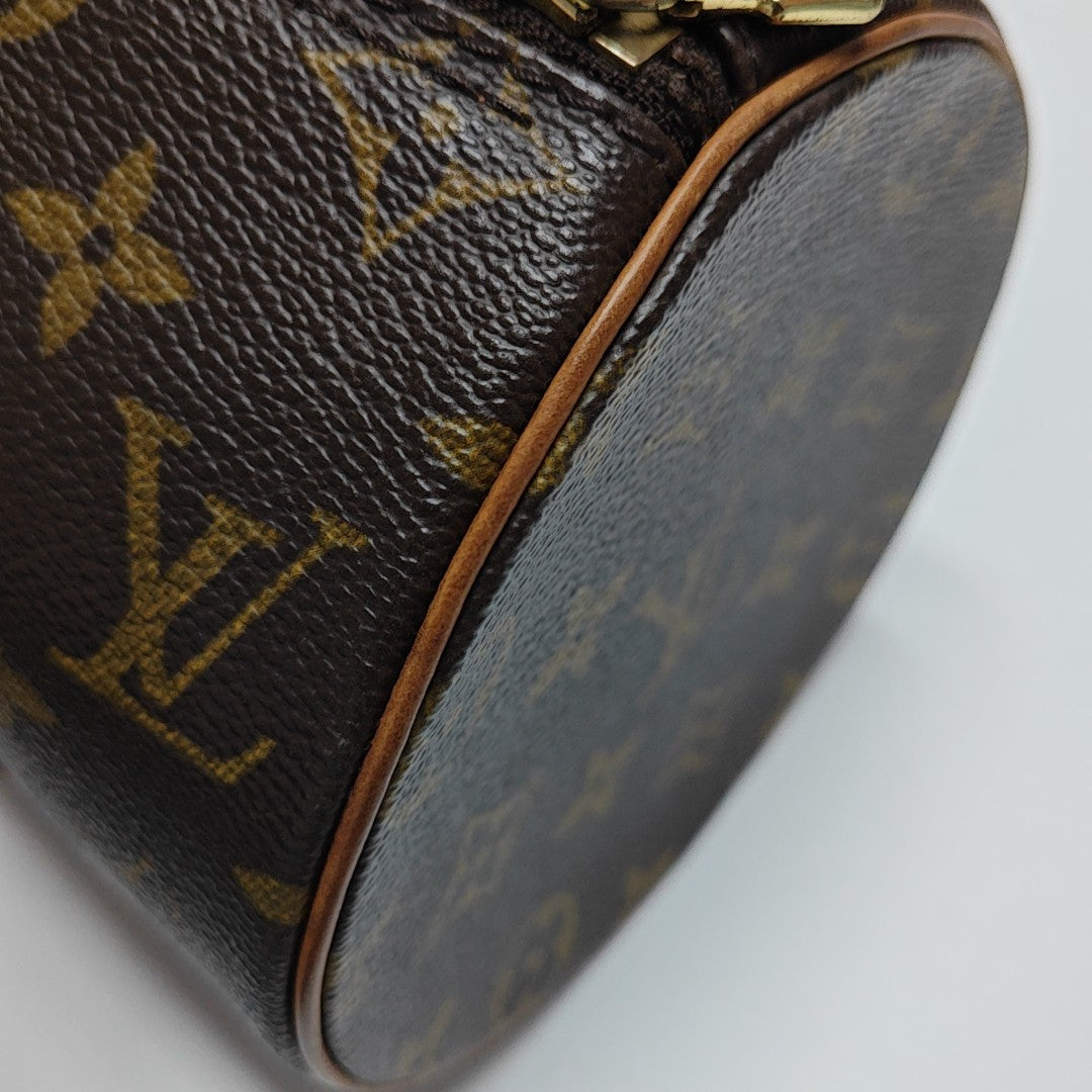 PAPILLON 26 Monogram Coated Canvas Brown
