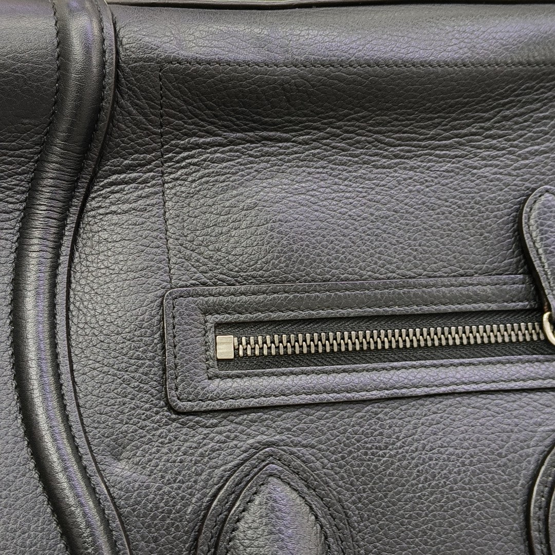 LUGGAGE Calfskin Black