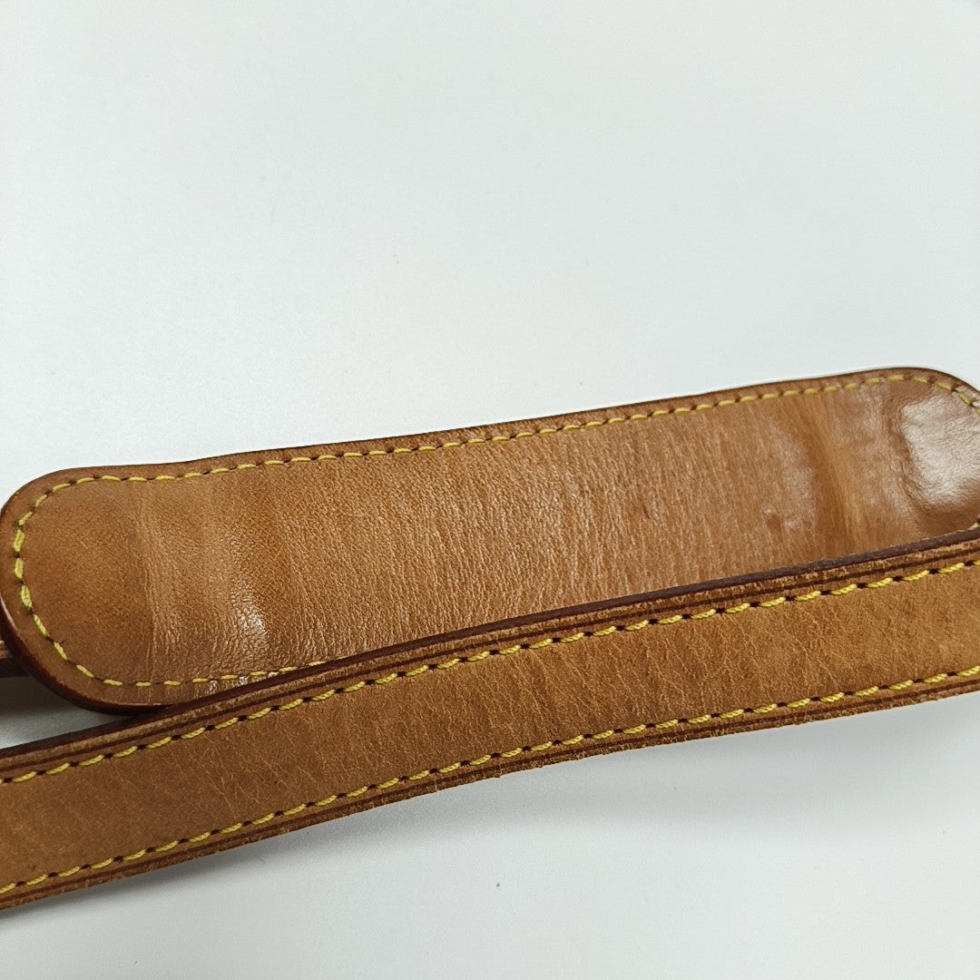 SAUMUR 30 Monogram Coated Canvas Brown