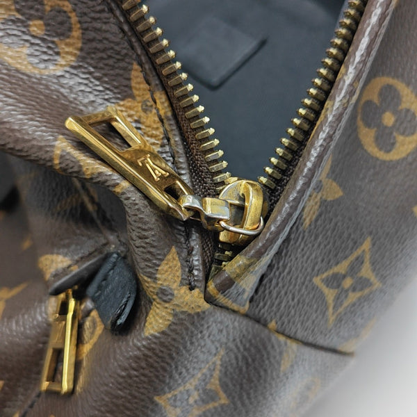 PALM SPRINGS PM Monogram Coated Canvas Brown