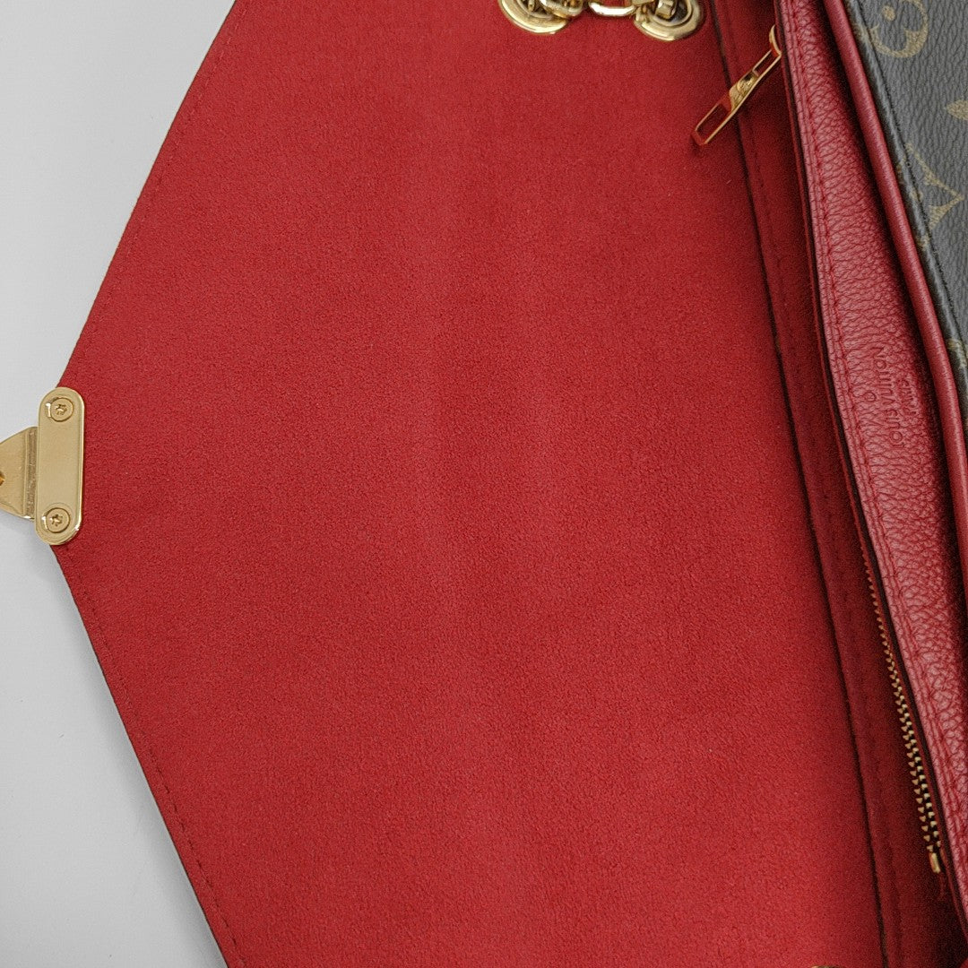 PALLAS BB Monogram Coated Canvas Brown
