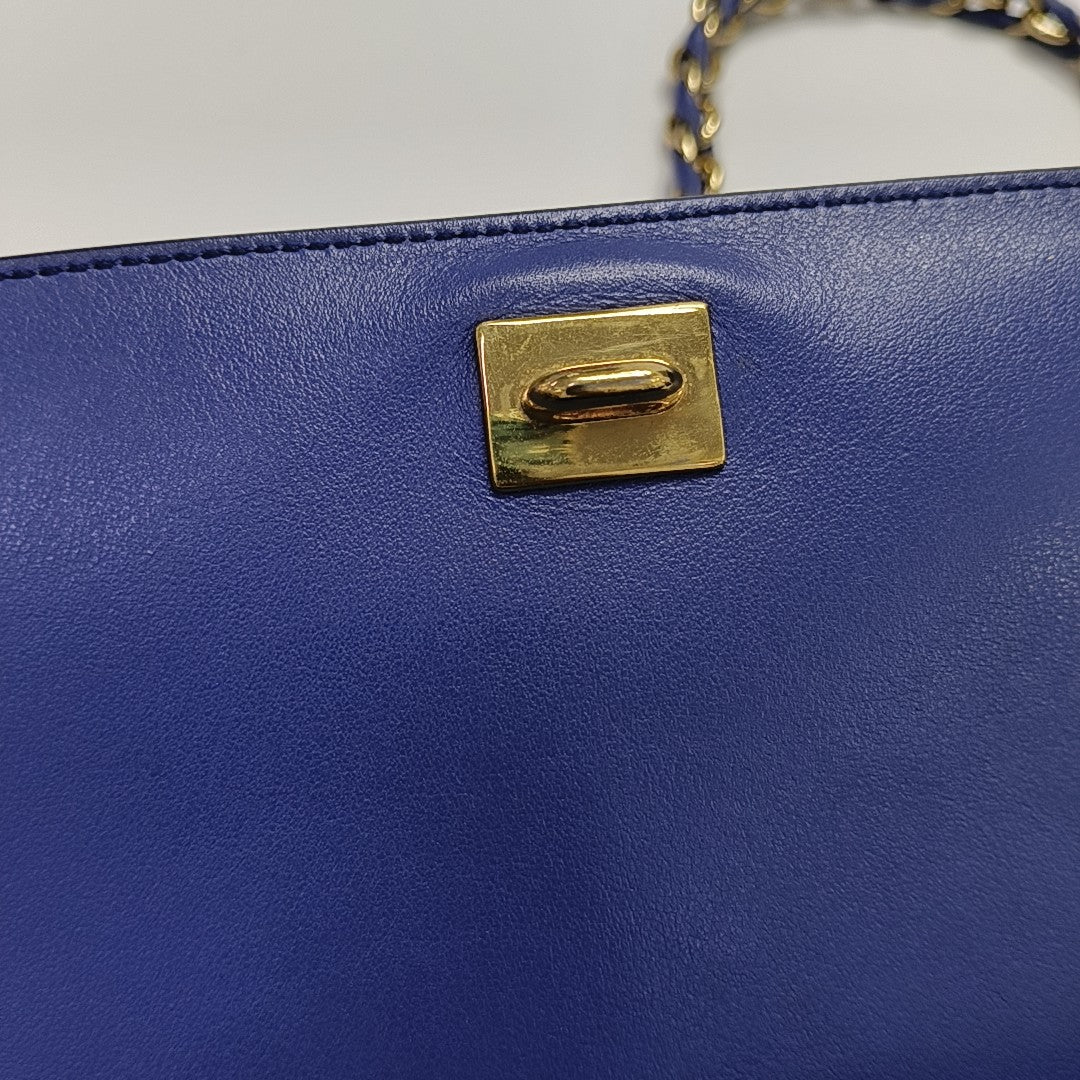 Ginny Calfskin Blue
