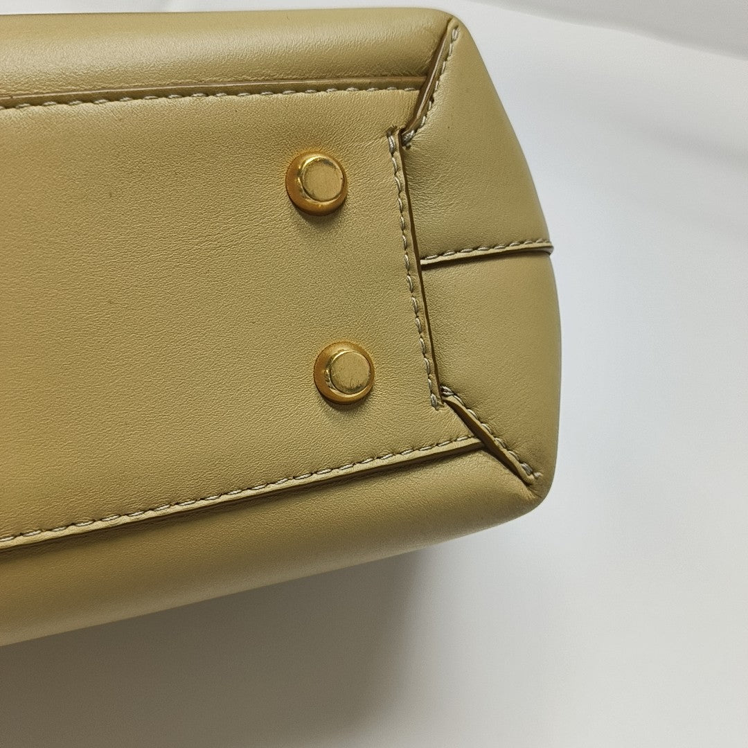 Arco Small Calfskin Yellow