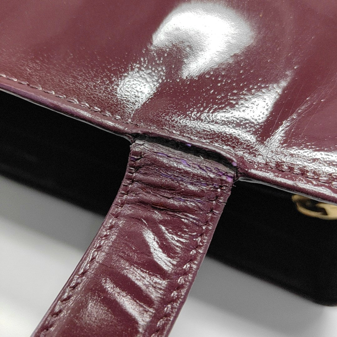 Patent Leather Red