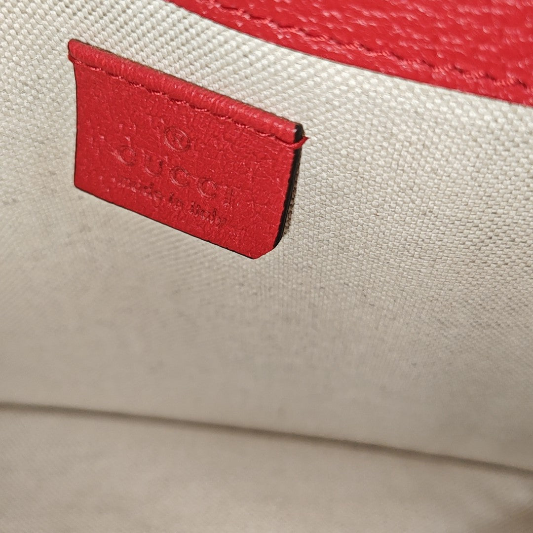 Neo Vintage Monogram Coated Canvas Red