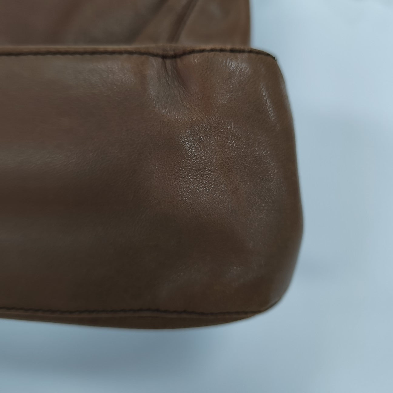 Calfskin Tote Bag Brown