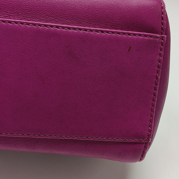 Peekaboo Mini Lambskin Red