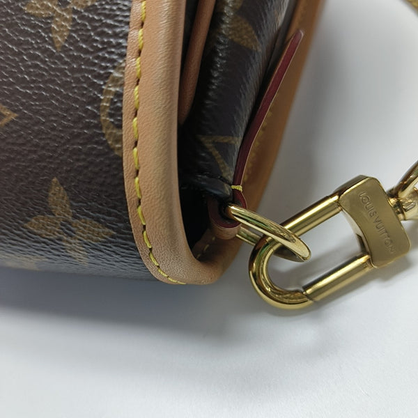 DIANE Monogram Coated Canvas Brown