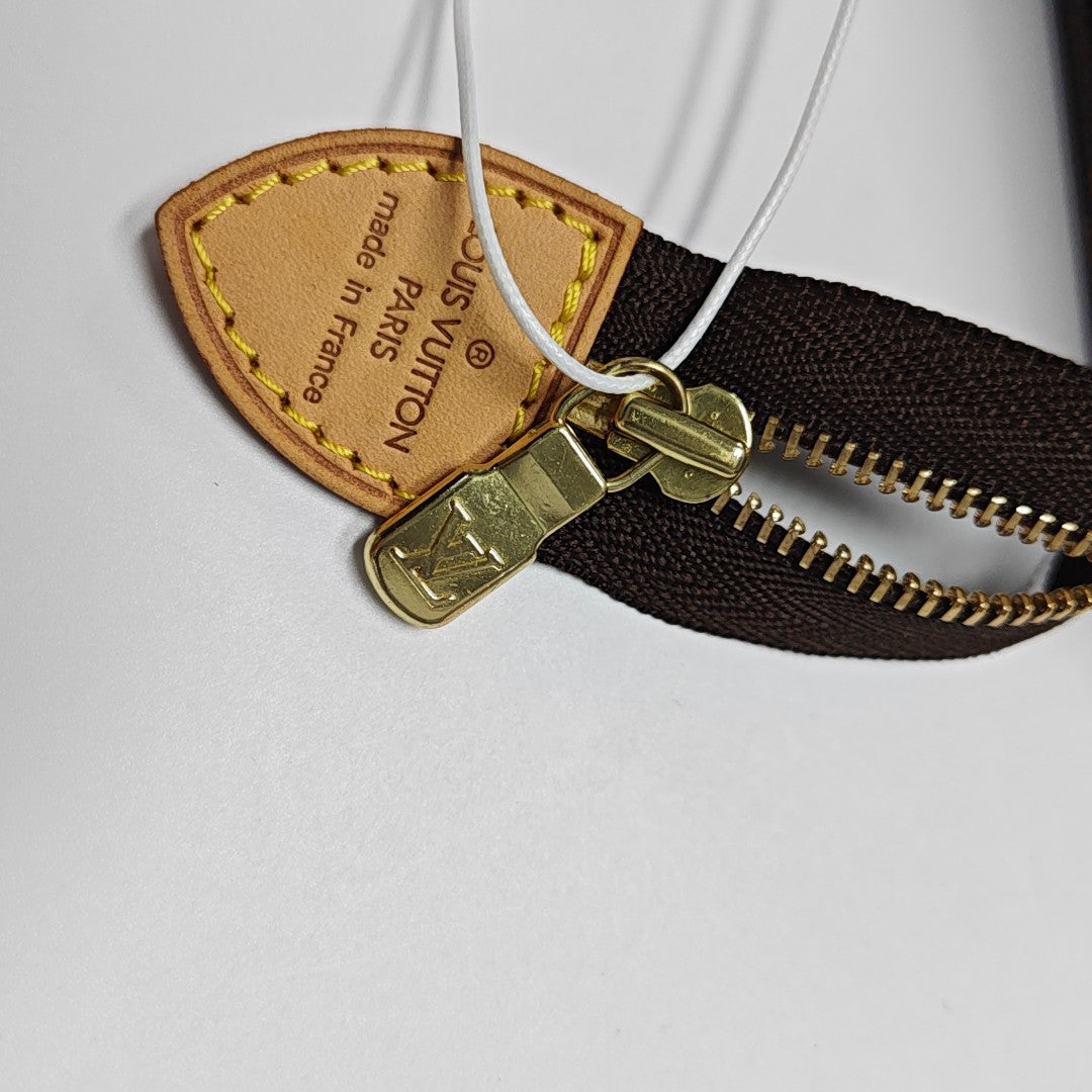 TOILET POCKET 19 Monogram Coated Canvas Brown