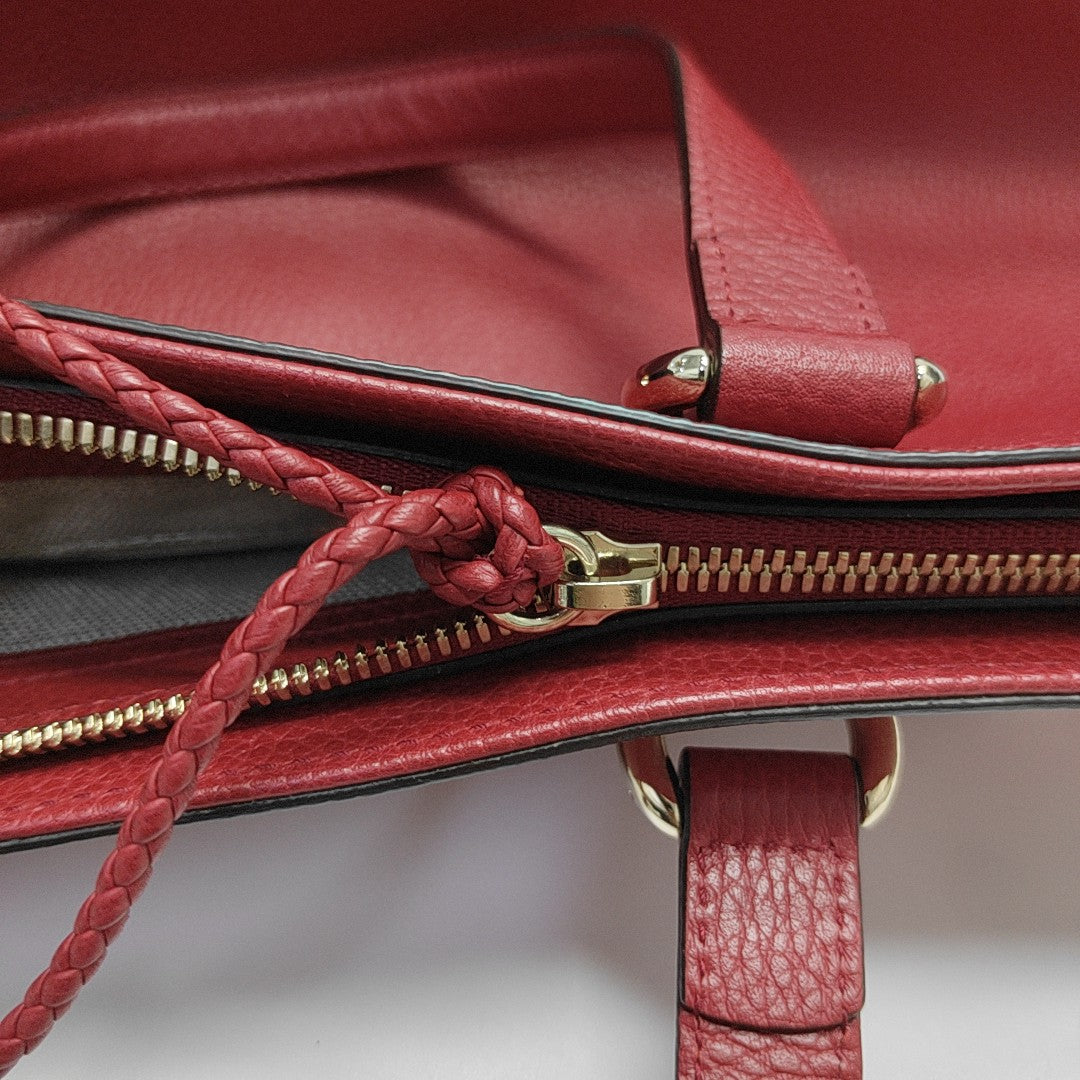Bella Calfskin Red