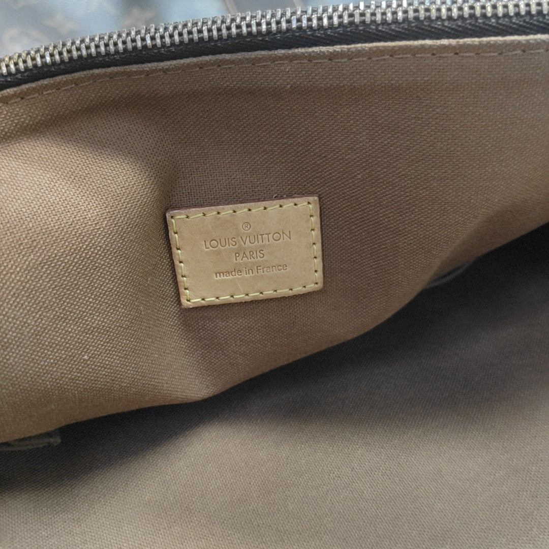 VINTAGE BEAUBOURG Monogram Coated Canvas Brown