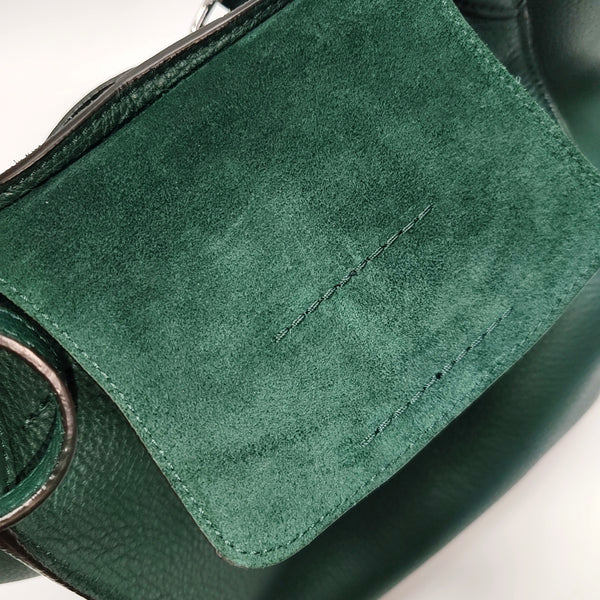 BIG BAG Small Calfskin Green
