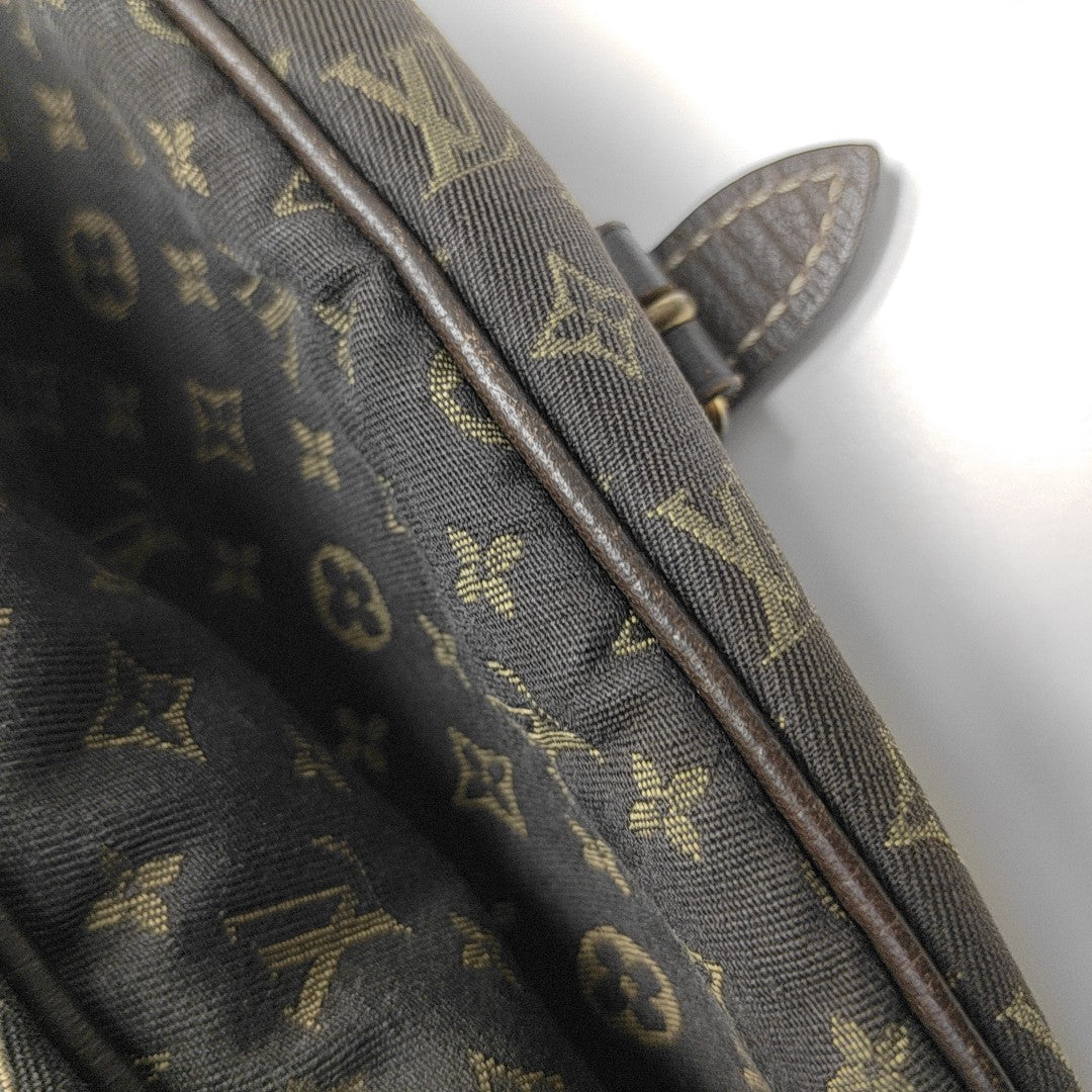 SAUMUR 28 Monogram Canvas Brown