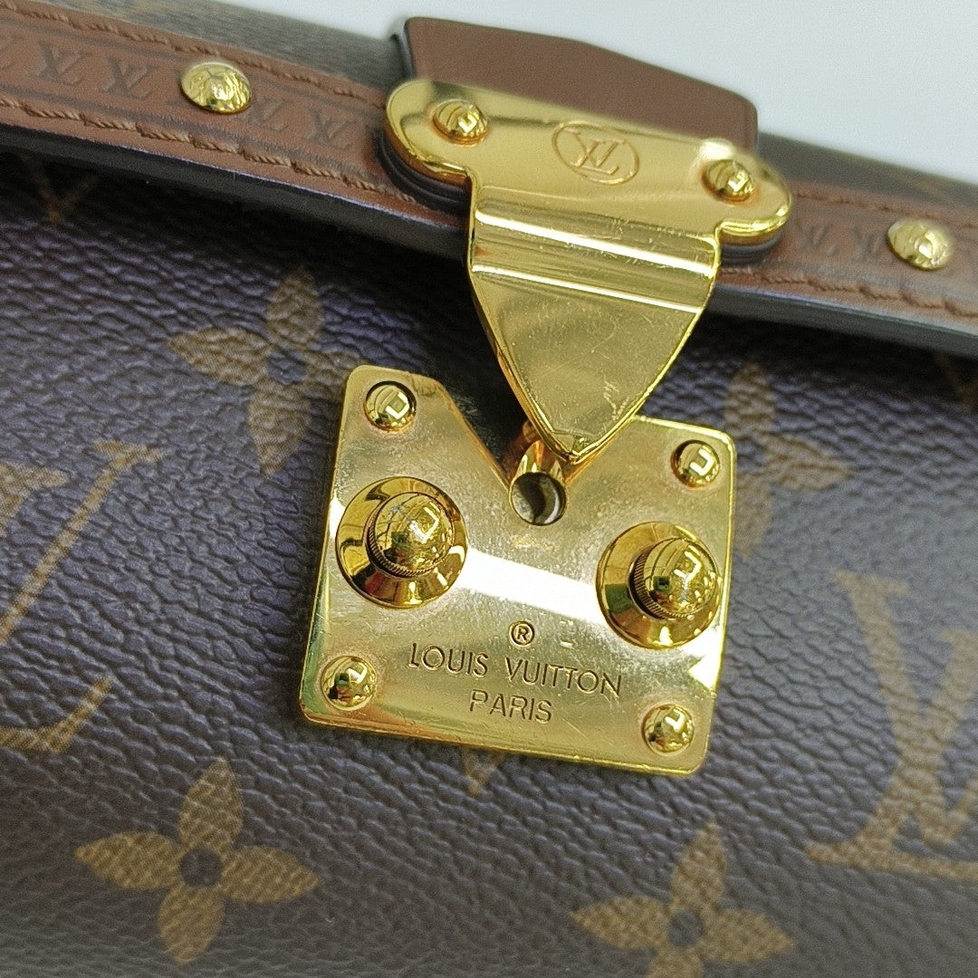 PAPILLON 19 Monogram Coated Canvas Brown