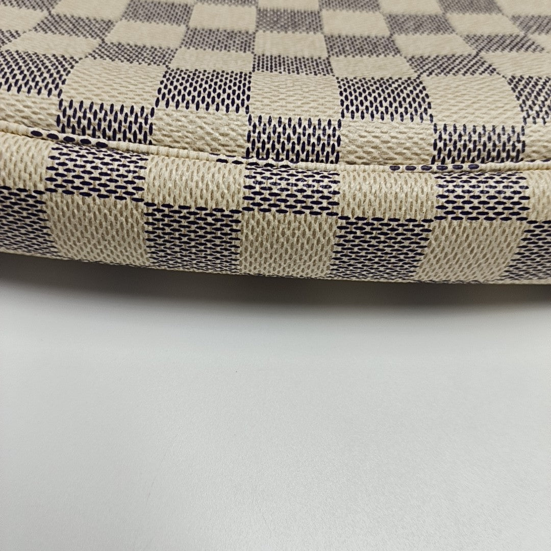 ACCESSOIRES GM Damier Azur Coated Canvas White