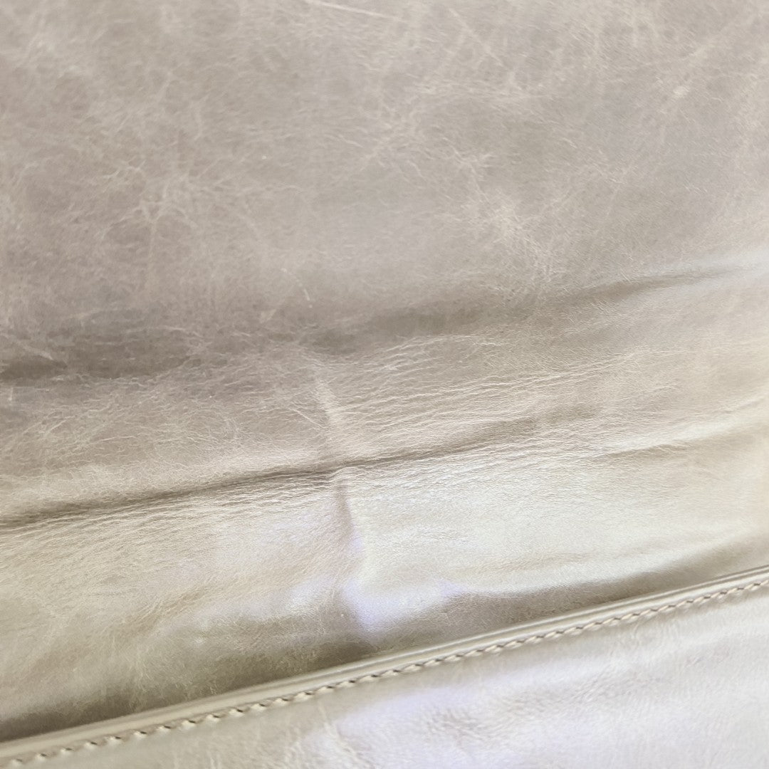 BOY CHANEL Medium Quilted Calfskin Beige