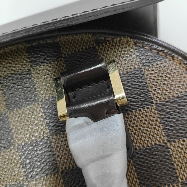 SARRIA SEAU Damier Ebene Coated Canvas Brown