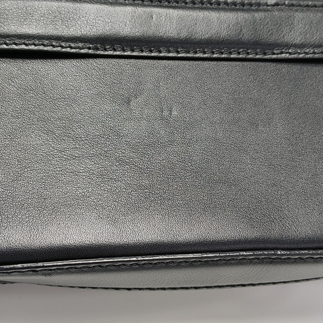 Calfskin Crossbody Bag Black