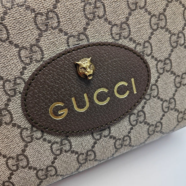 Neo Vintage Monogram Coated Canvas Beige